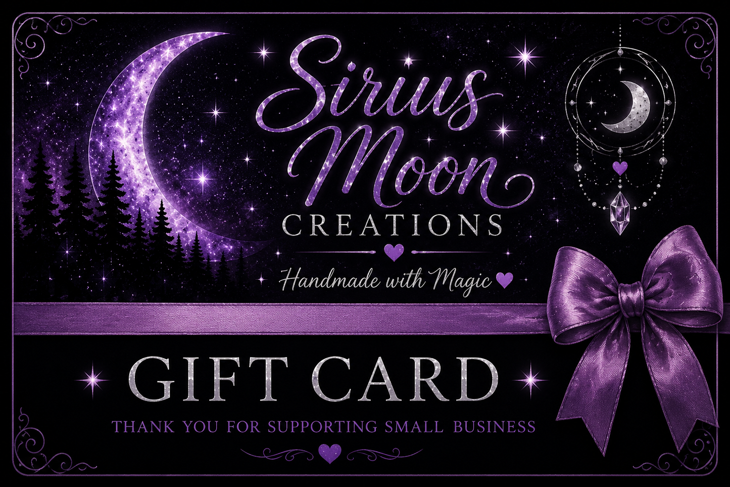 Sirius Moon Creations Gift Card